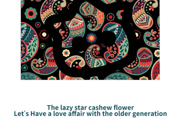 复古花型服装印花裁片，尽显独特魅力