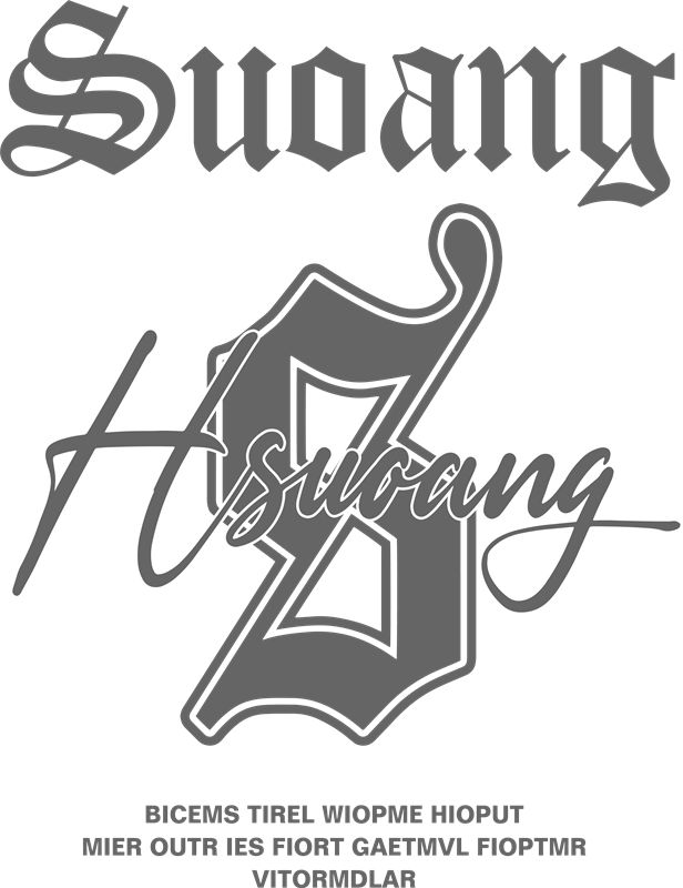 复古风裁片印花：Suoang系列服装印花设计