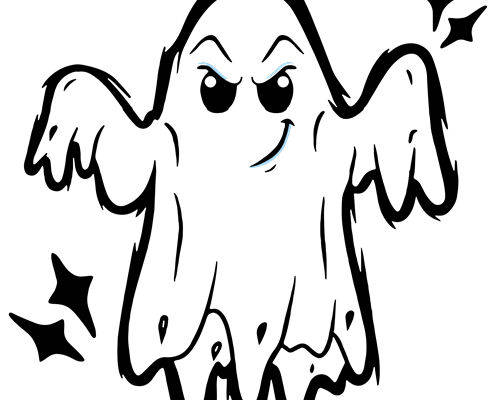 鬼怪图案裁片印花，轻松打造个性服装