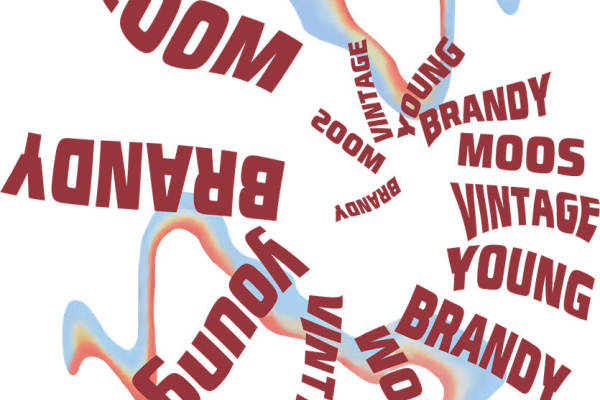 复古品牌年轻潮流印花图案，适合服装裁片印花设计