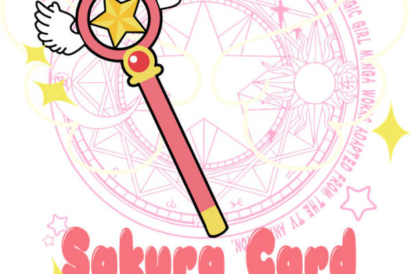 可爱魔法棒印花图案，打造童趣服装