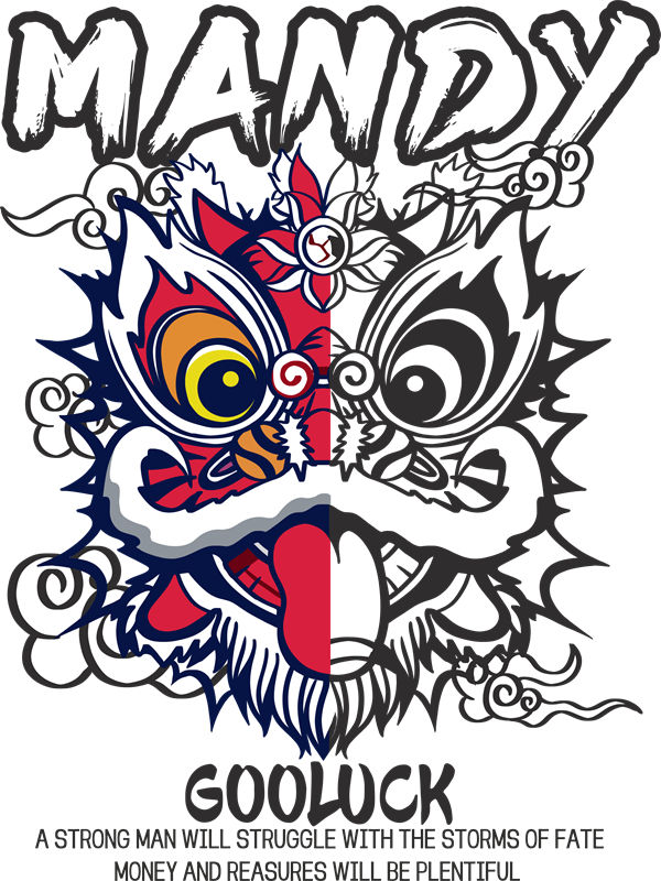 神秘龙面印花，打造个性服装裁片