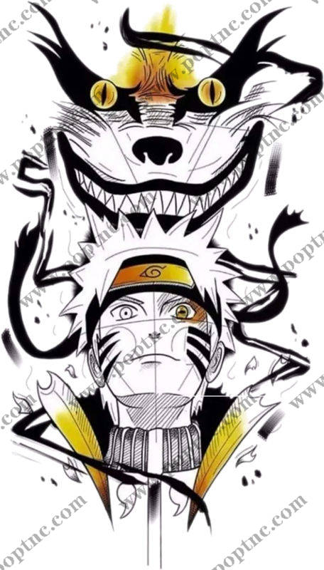 忍者漩涡:个性化的服装印花裁片