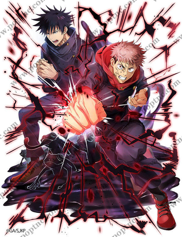 激战中的动漫角色印花:服装印花裁片素材