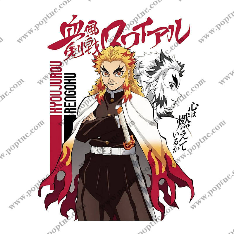 燃魂火焰裁片印花,打造个性服装