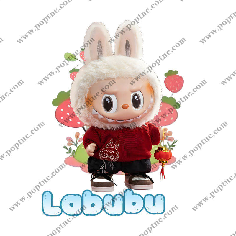 可爱兔子头像裁片印花服装印花素材