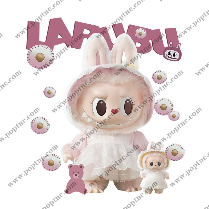 可爱兔子主题裁片印花,打造童趣服装