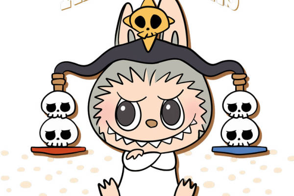 可爱骷髅怪兽裁片印花，打造个性服装