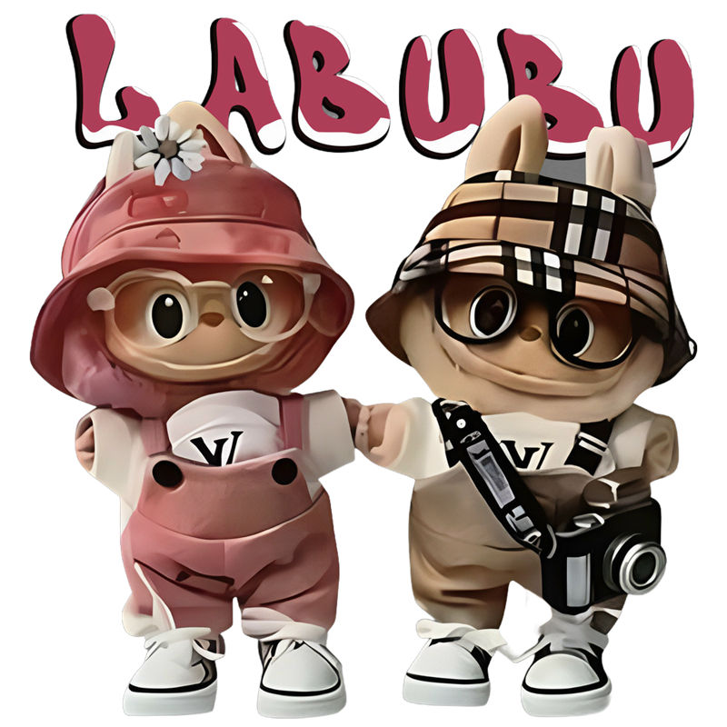 时尚潮流：LABUBU花型印花裁片服装印花设计