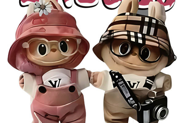 时尚潮流:LABUBU花型印花裁片服装印花设计