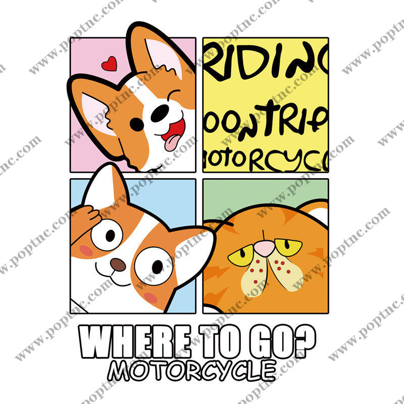 萌趣卡通风印花设计,轻松打造个性服装