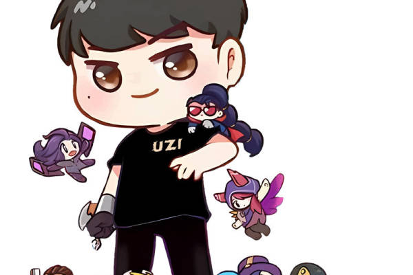 可爱卡通人物图案：服装印花裁片设计灵感