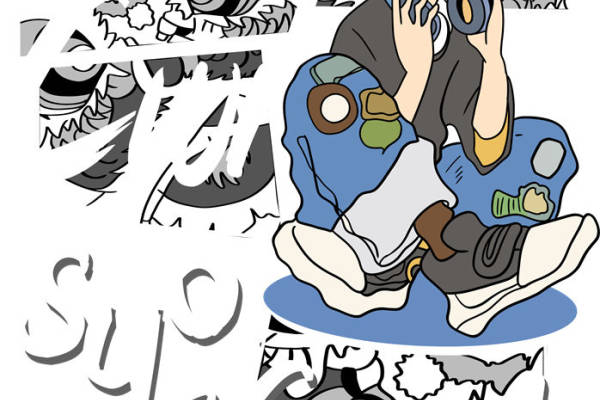 时尚裁片印花:独特纹理与风格的服装印花素材