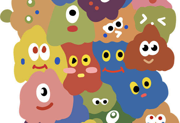 可爱卡通风格服装印花素材,轻松打造个性时尚