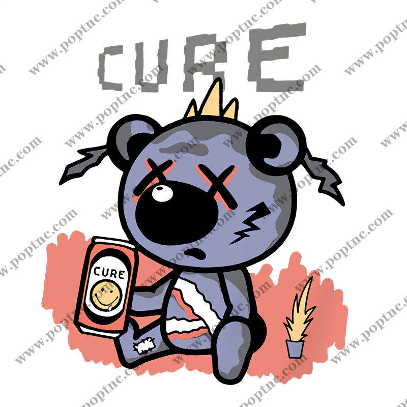 治愈系怪兽图案:服装印花裁片新选择