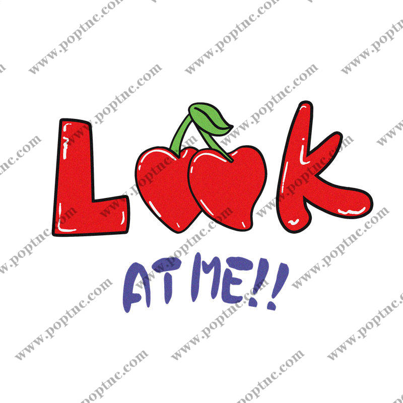 创意樱桃图案裁片印花,打造个性服装