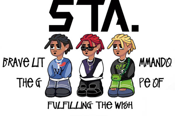 时尚潮流服装印花裁片，打造个性街头风