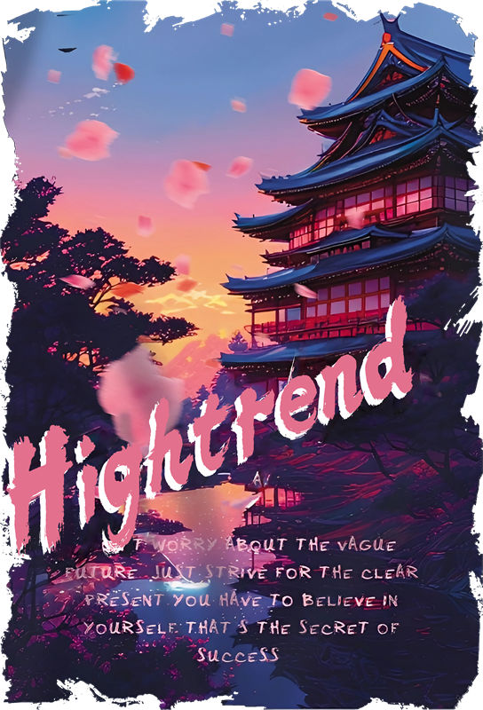浪漫樱花树下，打造个性服装印花