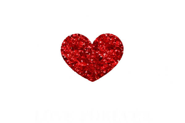 浪漫心形裁片印花,打造个性时尚服装