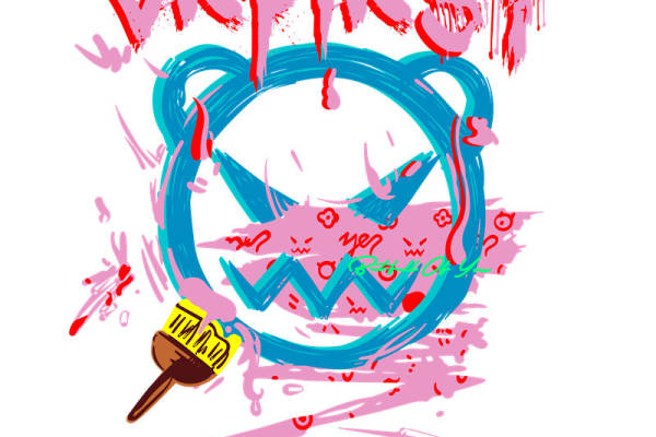 创意涂鸦风格服装印花素材，个性十足！