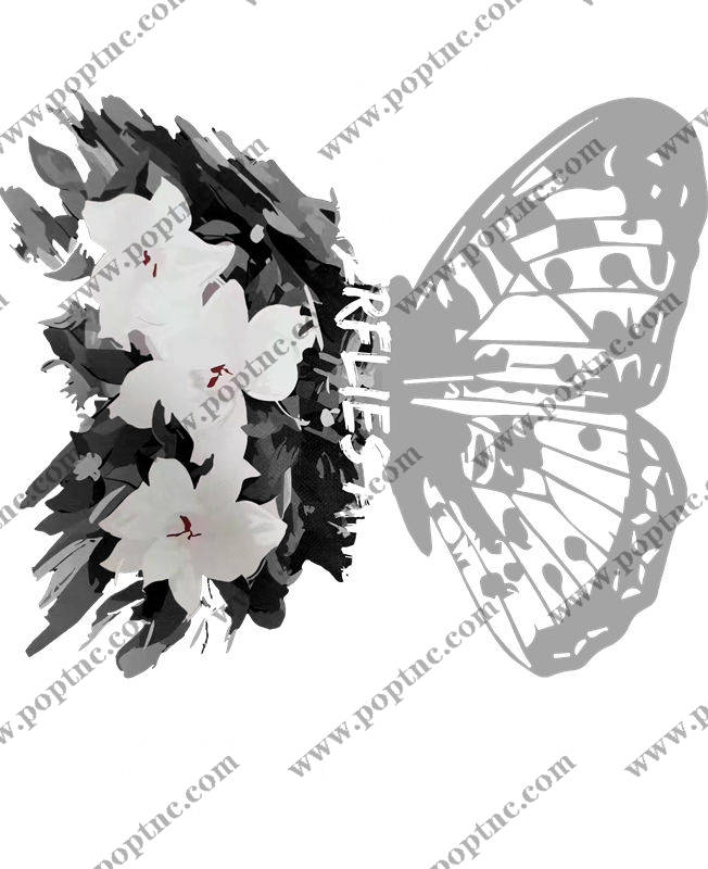 优雅花卉纹样:服装印花裁片设计灵感