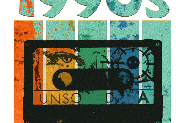 复古90年代风格裁片印花，打造个性服装