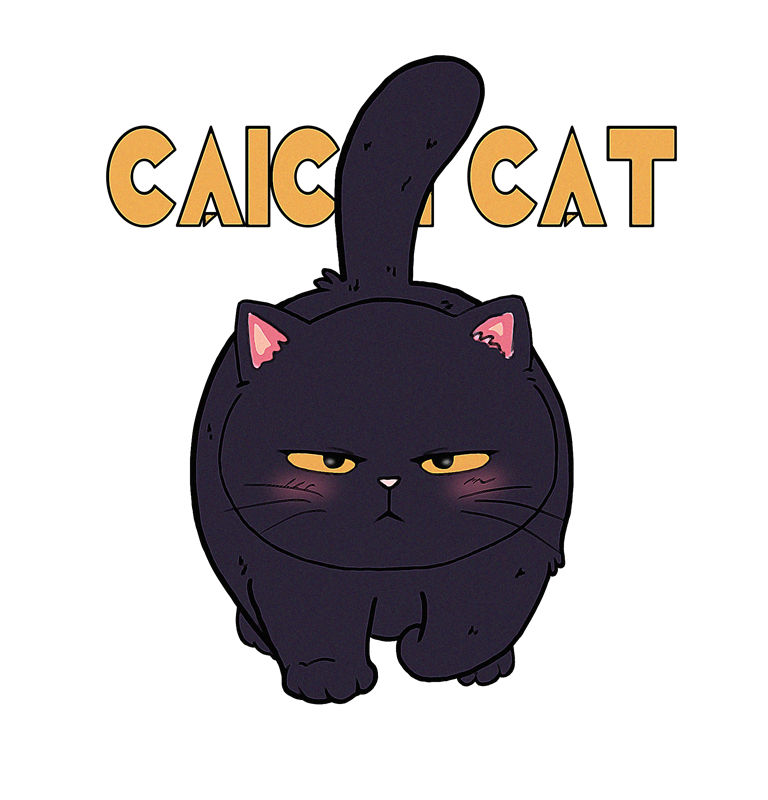 黑猫图案服装印花裁片，创意设计尽显个性
