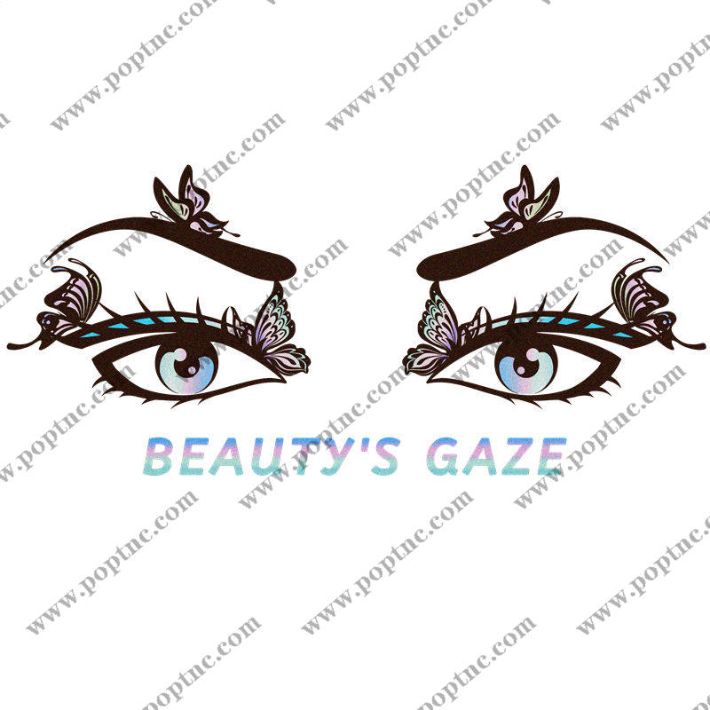 精致蝴蝶纹样裁片印花,打造独特服装设计