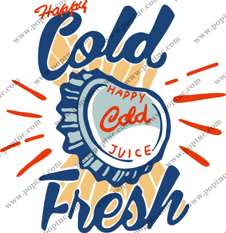 冷鲜果汁印花图案,打造夏日清凉服装