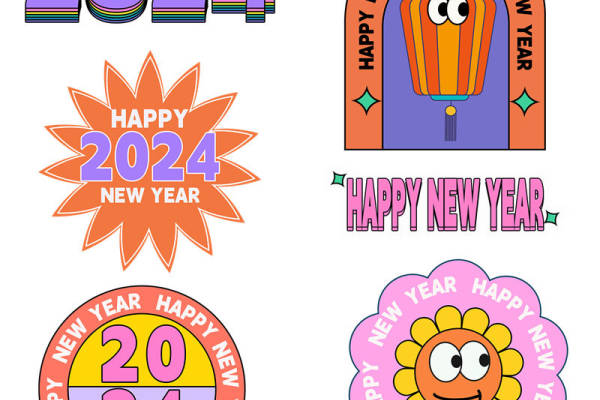 2024年新潮花型服装印花裁片设计