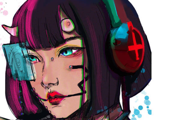 未来感十足的裁片印花：炫酷风格服装印花设计