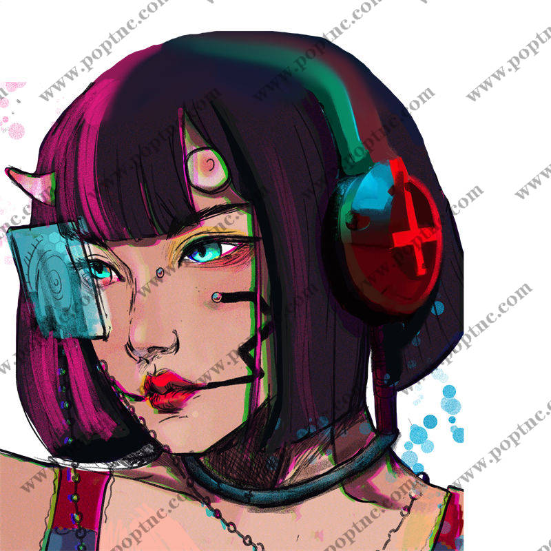 未来感十足的裁片印花:炫酷风格服装印花设计