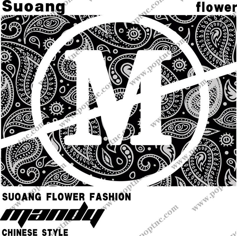 复古花型裁片印花:打造独特服装设计