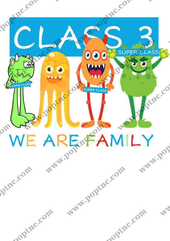 卡通怪物图案裁片印花,打造超有趣服装