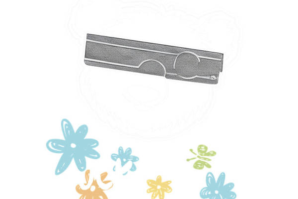 清新简约花型裁片印花，打造个性服装