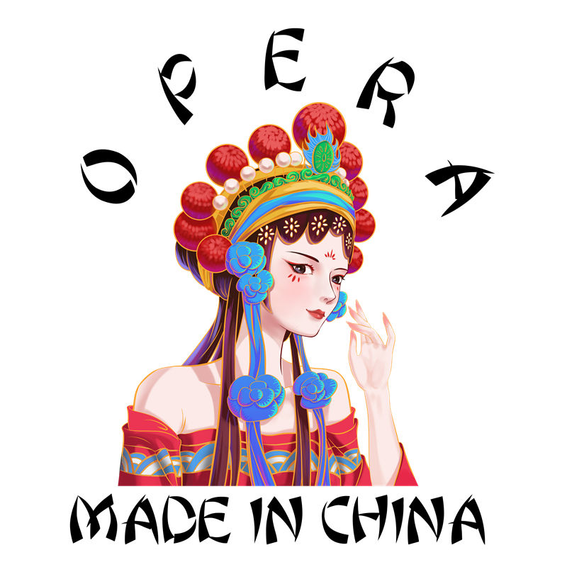 中国风花型裁片印花，打造独特服装设计