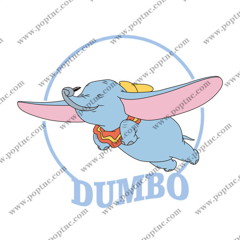 飞天小象Dumbo印花素材:服装印花新选择