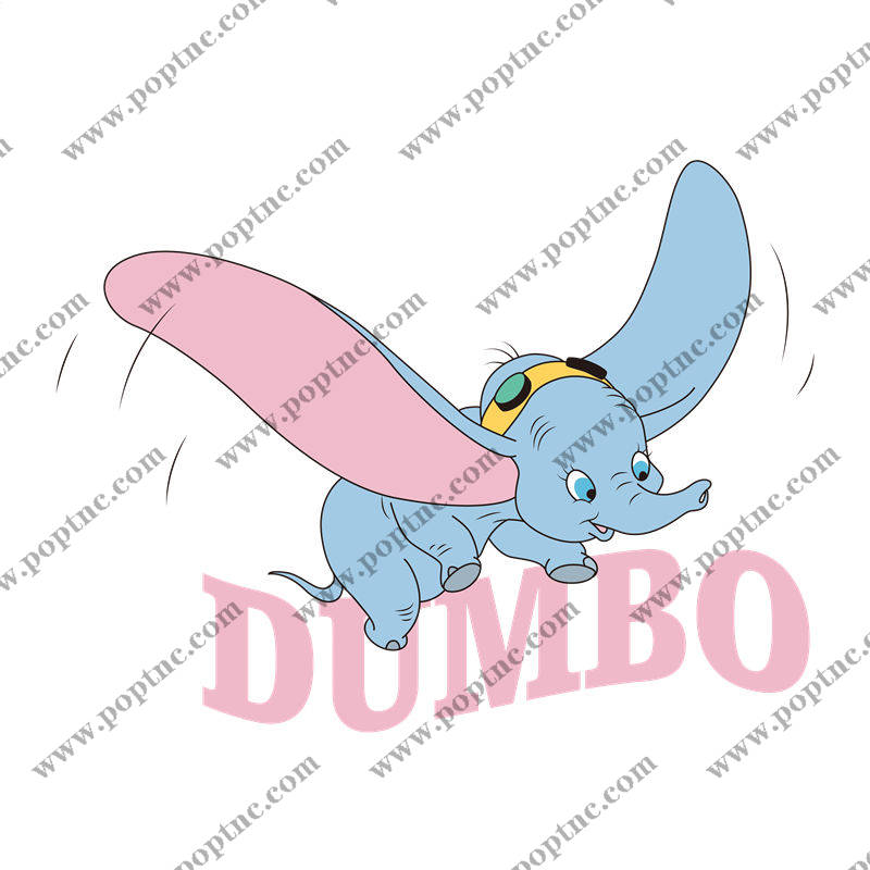 可爱小飞象Dumbo服装印花素材,轻松打造个性服装
