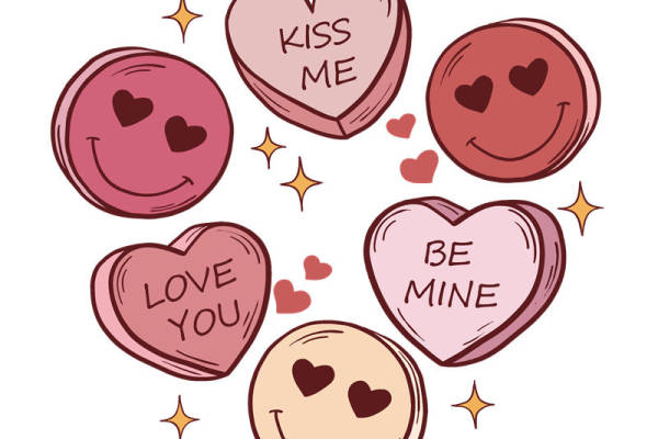 浪漫心形裁片印花:打造专属爱意服装