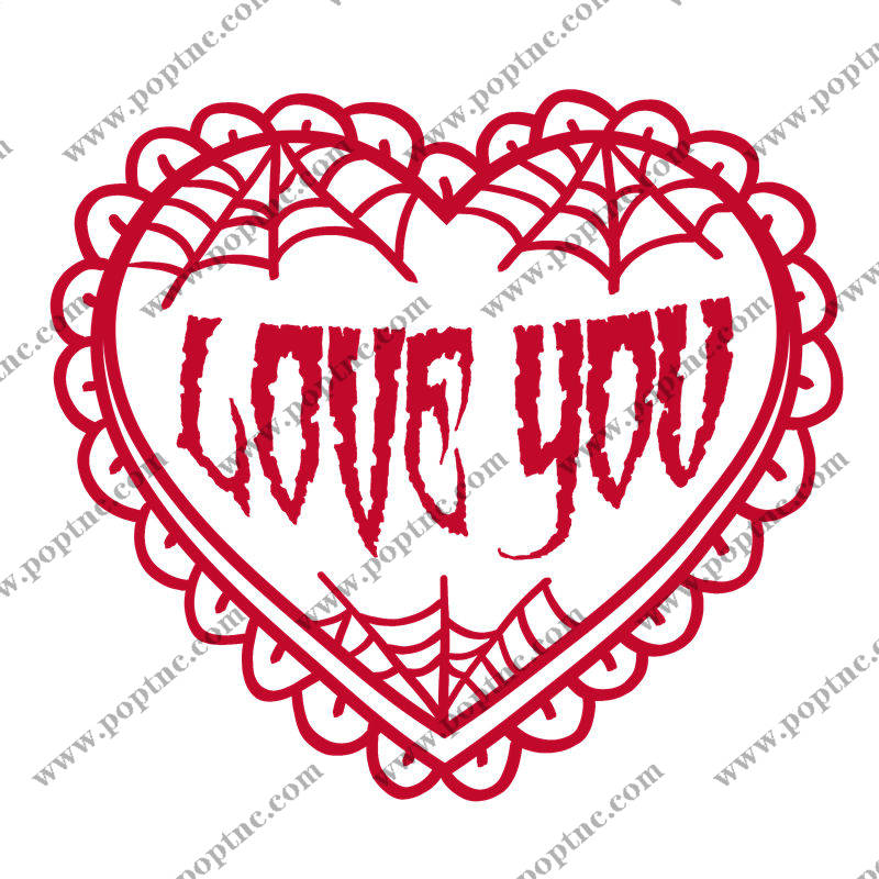 浪漫心形裁片印花,打造专属爱意服装