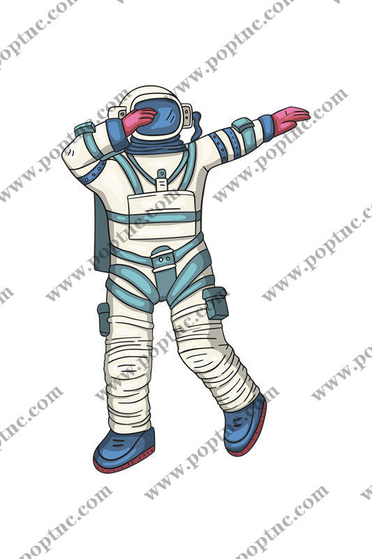 未来太空探险者:宇航员服装印花设计