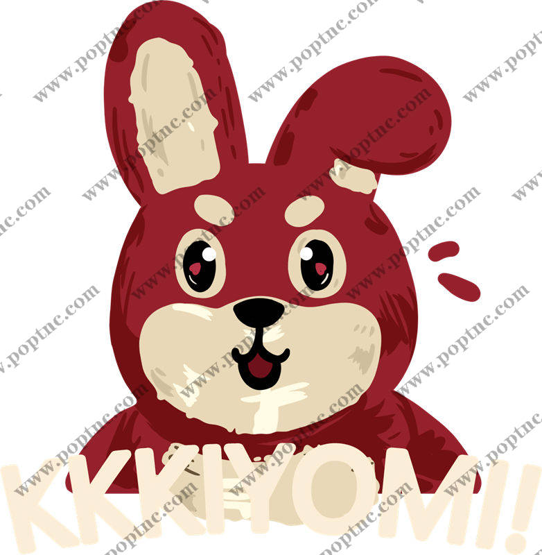 可爱卡通兔子裁片印花,打造个性时尚服装