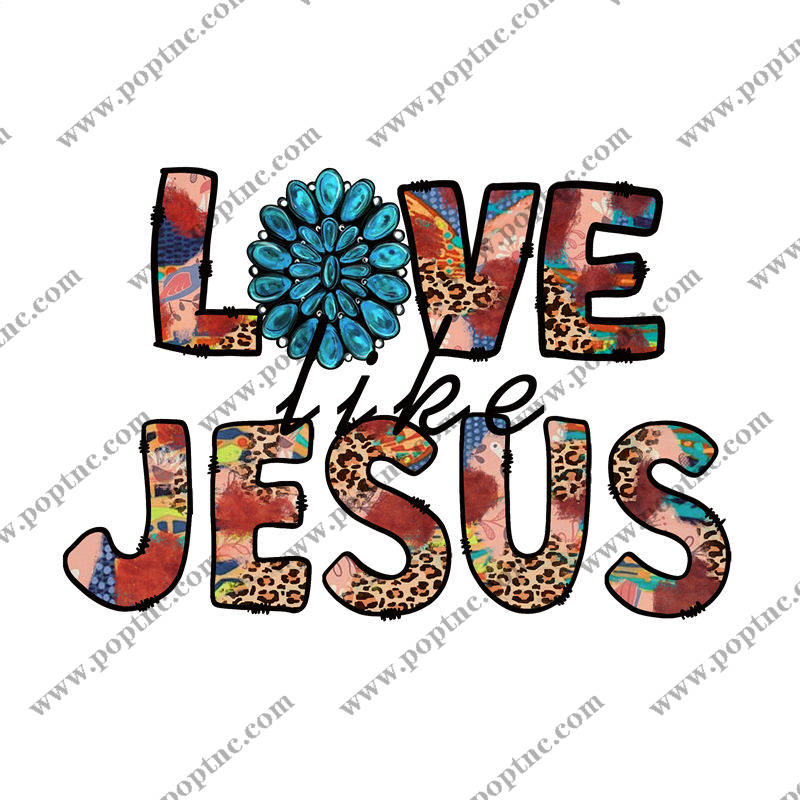 爱与信仰:豹纹与花型的完美结合,打造个性服装印花