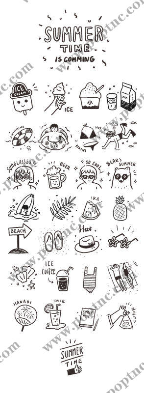 夏日清凉花型印花,打造个性服装