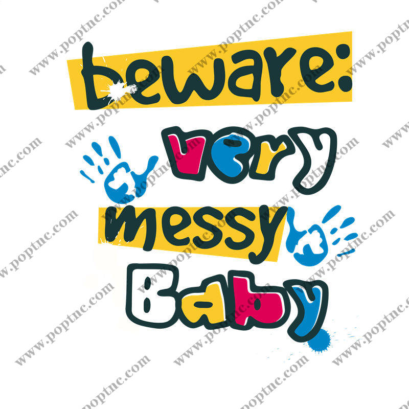 彩色手印图案服装印花素材,轻松打造个性时尚