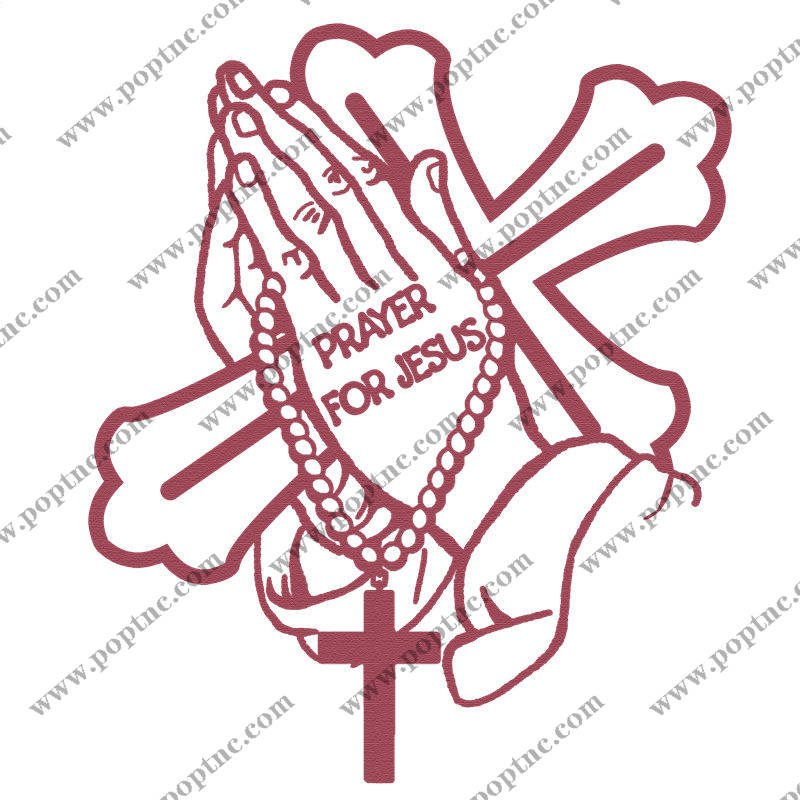 祈祷与信仰:精美的服装印花裁片设计