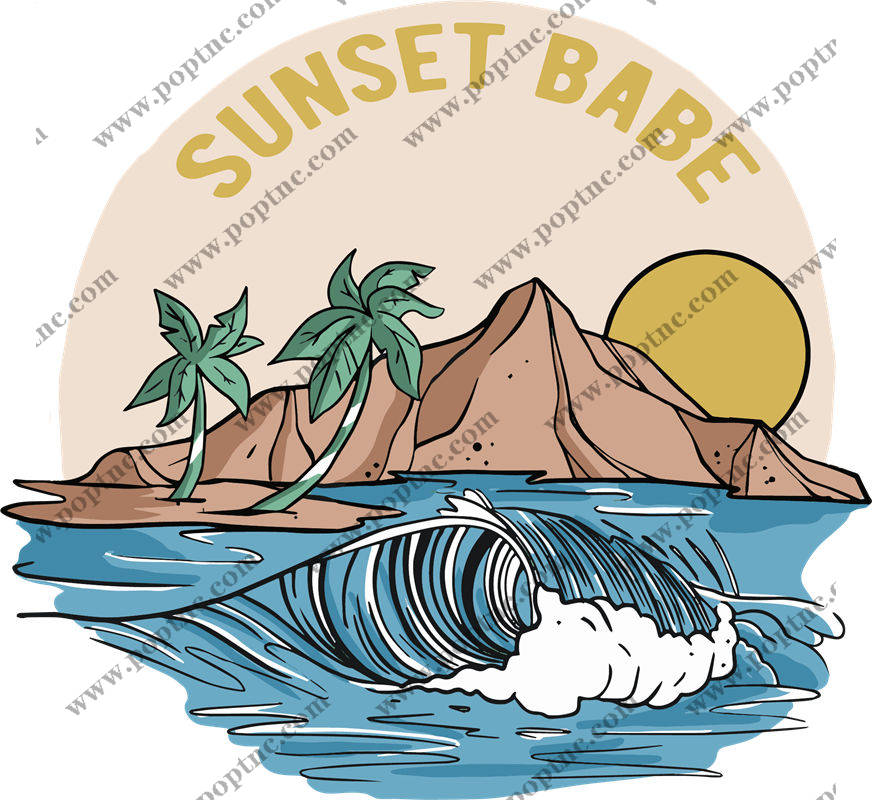 热带风情裁片印花:打造夏日海滩风情服装