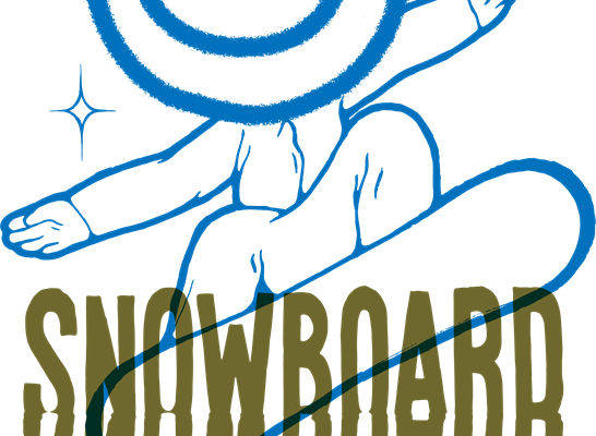 雪板上的微笑：服装印花裁片设计灵感