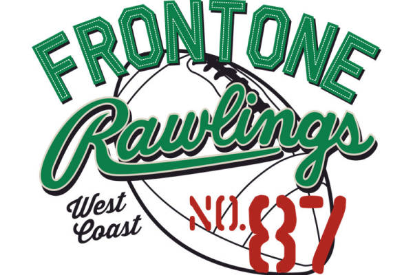 复古足球图案裁片印花设计，适用于运动服装