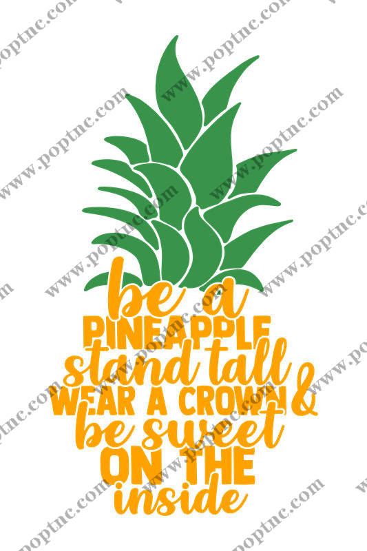 热带风情菠萝印花:服装印花与裁片印花的理想选择